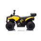 Quad per batteri GTS1155 Gul översätts till Fyrhjuling med batteri GTS1155 Gul på svenska.