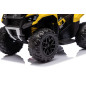Quad per batteri GTS1155 Gul översätts till Fyrhjuling med batteri GTS1155 Gul på svenska.
