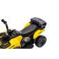 Quad per batteri GTS1155 Gul översätts till Fyrhjuling med batteri GTS1155 Gul på svenska.