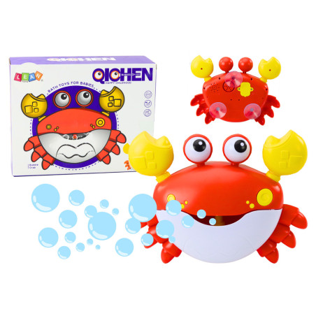 Maskin för Röda Krabbans Tvålbubblor