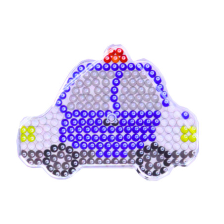 Set av pärlor för strykning av polisbilar Pärlor Tång Mönster