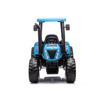 Traktor Na Akumulator A011 24V  Niebieski
