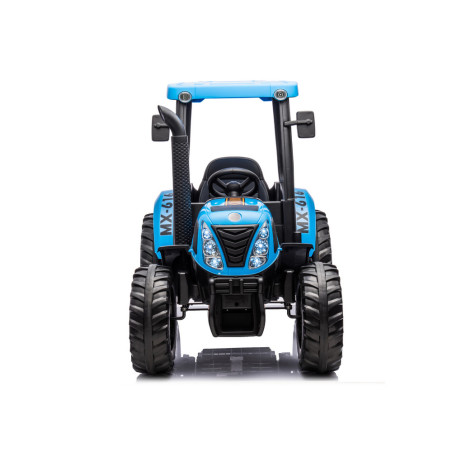 Traktor med batteri A011 24V Blå