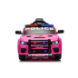 Bil på batteri Dodge Charger Polis Rosa