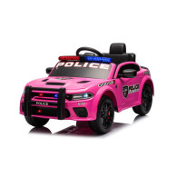 Auto Na Akumulator Dodge Charger Policyjny Różowy