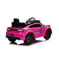 Auto Na Akumulator Dodge Charger Policyjny Różowy
