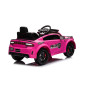 Bil på batteri Dodge Charger Polis Rosa