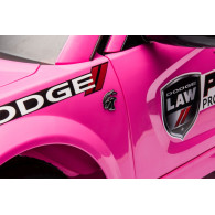 Bil på batteri Dodge Charger Polis Rosa