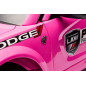Bil på batteri Dodge Charger Polis Rosa