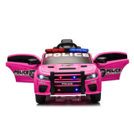 Auto Na Akumulator Dodge Charger Policyjny Różowy
