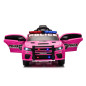 Bil på batteri Dodge Charger Polis Rosa