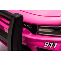 Bil på batteri Dodge Charger Polis Rosa