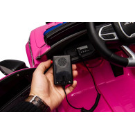 Auto Na Akumulator Dodge Charger Policyjny Różowy
