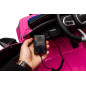 Bil på batteri Dodge Charger Polis Rosa