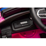 Auto Na Akumulator Dodge Charger Policyjny Różowy