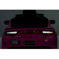 Auto Na Akumulator Dodge Charger Policyjny Różowy