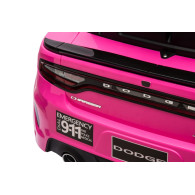 Auto Na Akumulator Dodge Charger Policyjny Różowy