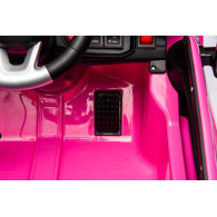 Auto Na Akumulator Dodge Charger Policyjny Różowy