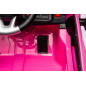 Bil på batteri Dodge Charger Polis Rosa