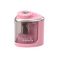 Elektrisk rosa pennvässare för färgpennor och blyertspennor 6-8 mm