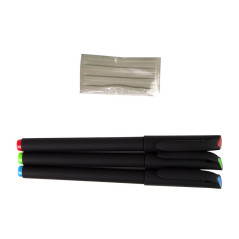 Geometriskt spirografset med cirklar, pennor och modellera, 28 delar.