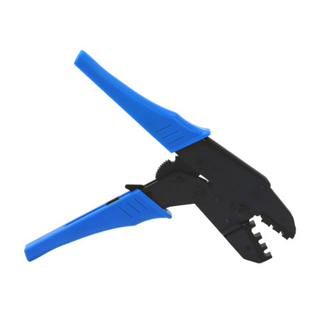 Tänger för att klämma ihop ändarna på oisolerade ledningar.