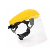 SKYDDSMASK MED PVC-SKYDD FÖR SLIPNING