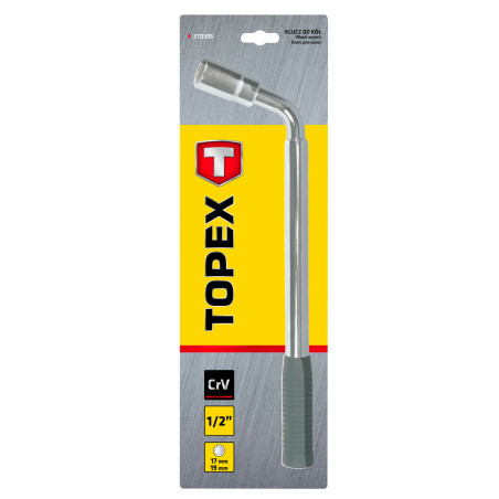 Hjulnyckel, teleskopisk, 17 x 19 mm