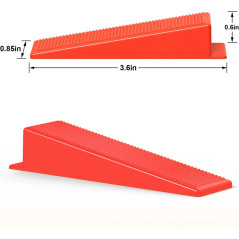 Set Kiln Kiln 100st för plattläggningssystem för nivellering av plattor