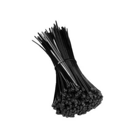 Kabelklämmor för kabelbuntar med draglås, kabelbindare, 250x3.6 mm.