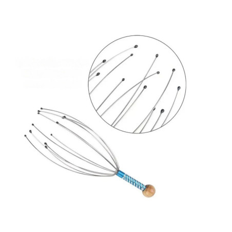 AYURVEDISK HÅRBOTTENMASSAGEAPPARAT FÖR AVSLAPPNANDE HÅRBOTTENMASSAGE