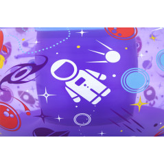 Uppblåsbar stol Kosmos LED 72 x 72 x 64 Bestway 75122 Lila