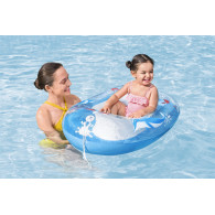Uppblåsbar Båt Blå Delfin 102 x 69 cm Bestway 34037