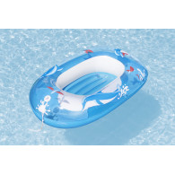 Uppblåsbar Båt Blå Delfin 102 x 69 cm Bestway 34037