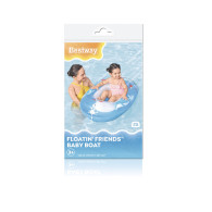 Uppblåsbar Båt Blå Delfin 102 x 69 cm Bestway 34037