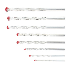 Borrsatser för gasbetong 3-10 mm, 8 stycken.