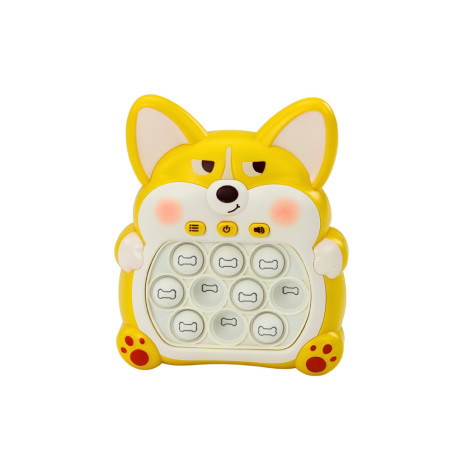 Arkadspelkonsol Pop-It Räv 7 SpelLägen Gul Sensorisk