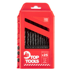 Borrsatser för metall HSS, 1,0-13,0 mm, 25 delar.