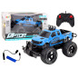 Terrängfordon RC 1:14 Blå med Fjärrkontroll Gummihjul