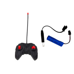 Terrängfordon RC 1:14 Blå med Fjärrkontroll Gummihjul