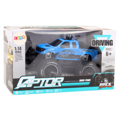 Terrängfordon RC 1:14 Blå med Fjärrkontroll Gummihjul