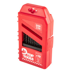 Borrsatser för metall HSS, 1,0-10,0 mm, 19 delar.