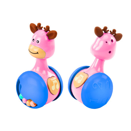 Wańka Wstańka Jelonek Koraliki Piszczałka Różowy
Wańka Wstańka Älg Pärlor Pipa Rosa