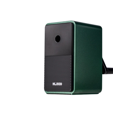 Skärbräda med behållare och bladjustering Grön