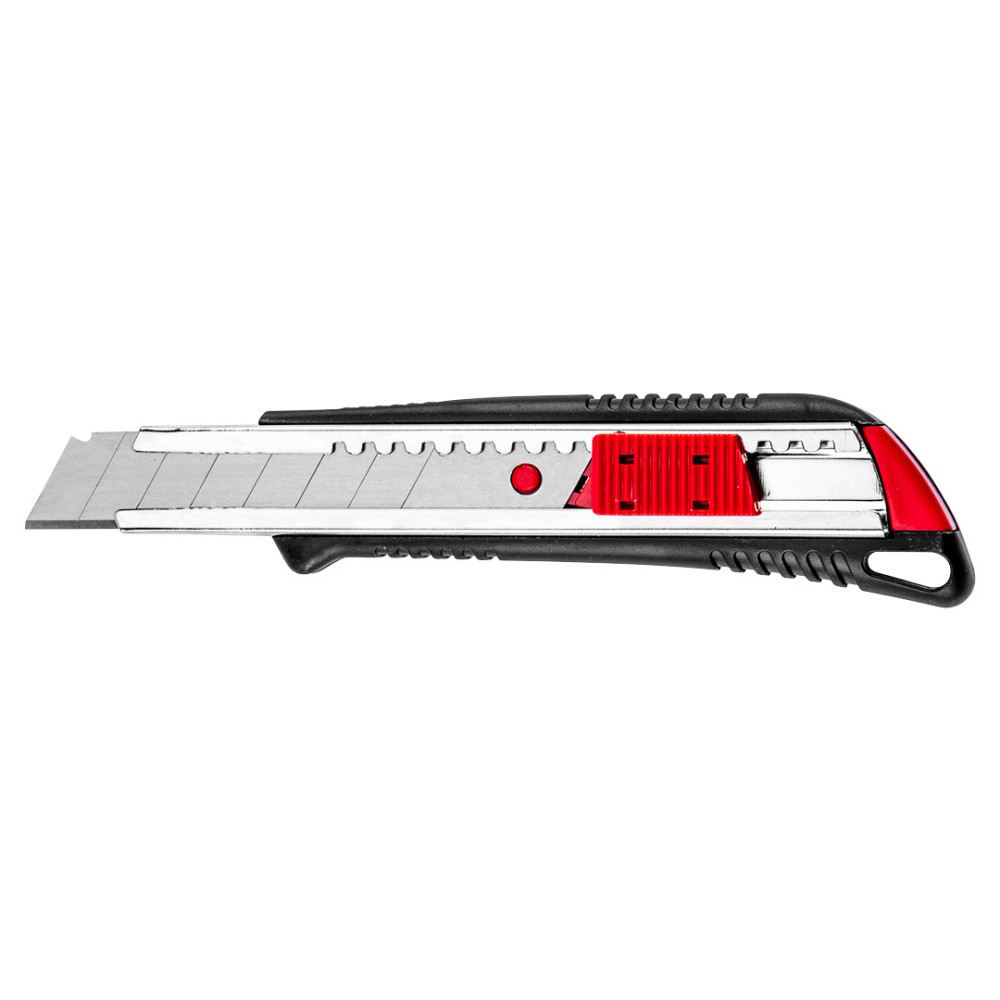 Kniv med 18 mm brytbart blad Kniv med 18 mm brytbart blad