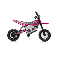 Crossmotor På Batteri A9901 Rosa 36V