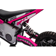 Crossmotor På Batteri A9901 Rosa 36V