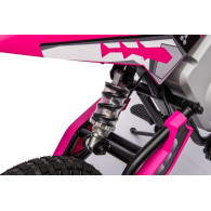 Crossmotor På Batteri A9901 Rosa 36V
