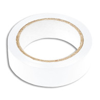 Isoleringsband 10 m x 19 mm, vitt