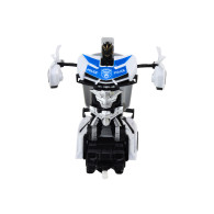 Bil RC-polisbil 2 i 1 Bilrobot Ljud Ljus